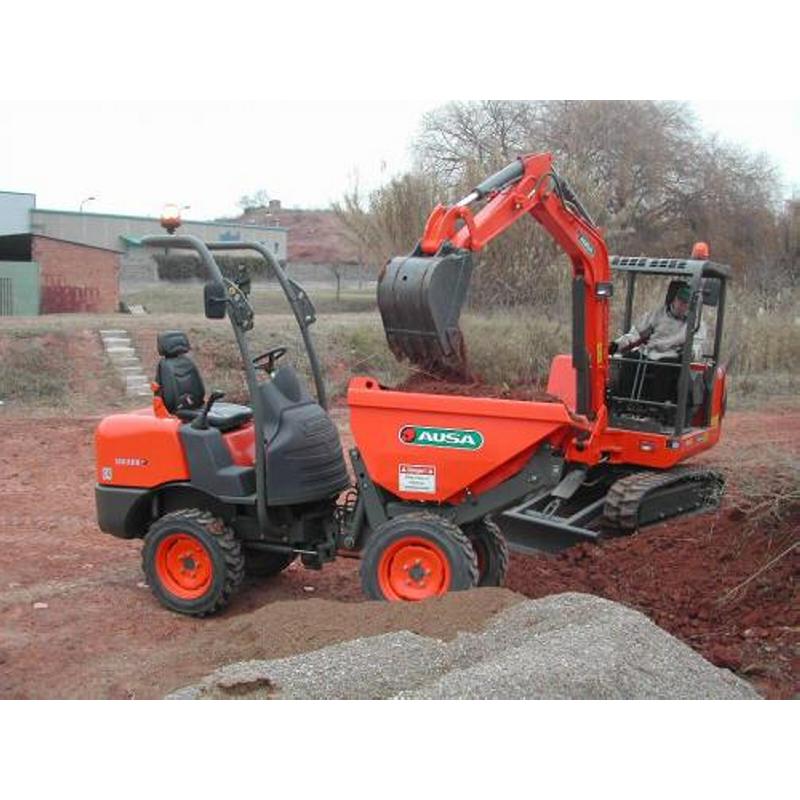 dumper à  pneus cu 1 t