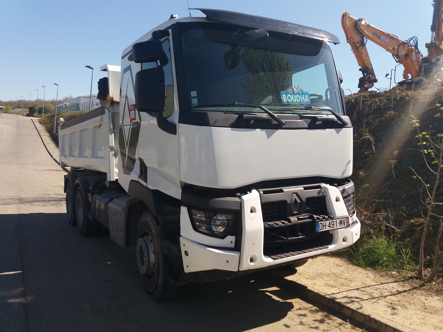 camion bibenne 26t 6x4