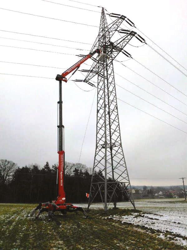 nacelle araignée 33 m