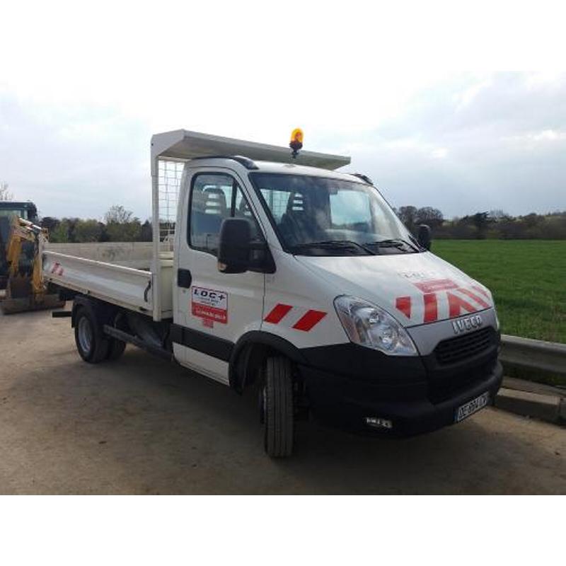 camion benne 3,5t simple cabine