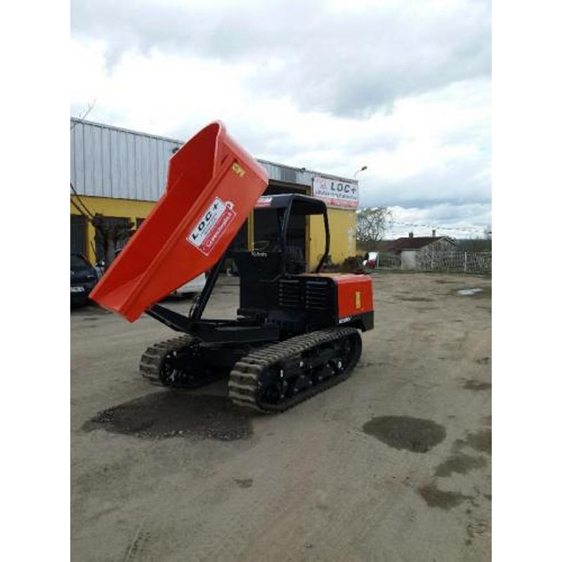 dumper à chenille 2.5t